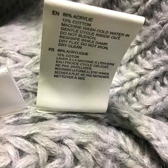 Cloth By Design Women’s M Gray Knit Pullover Turtleneck Sweater Long Sleeve NWT - Picture 4 of 16